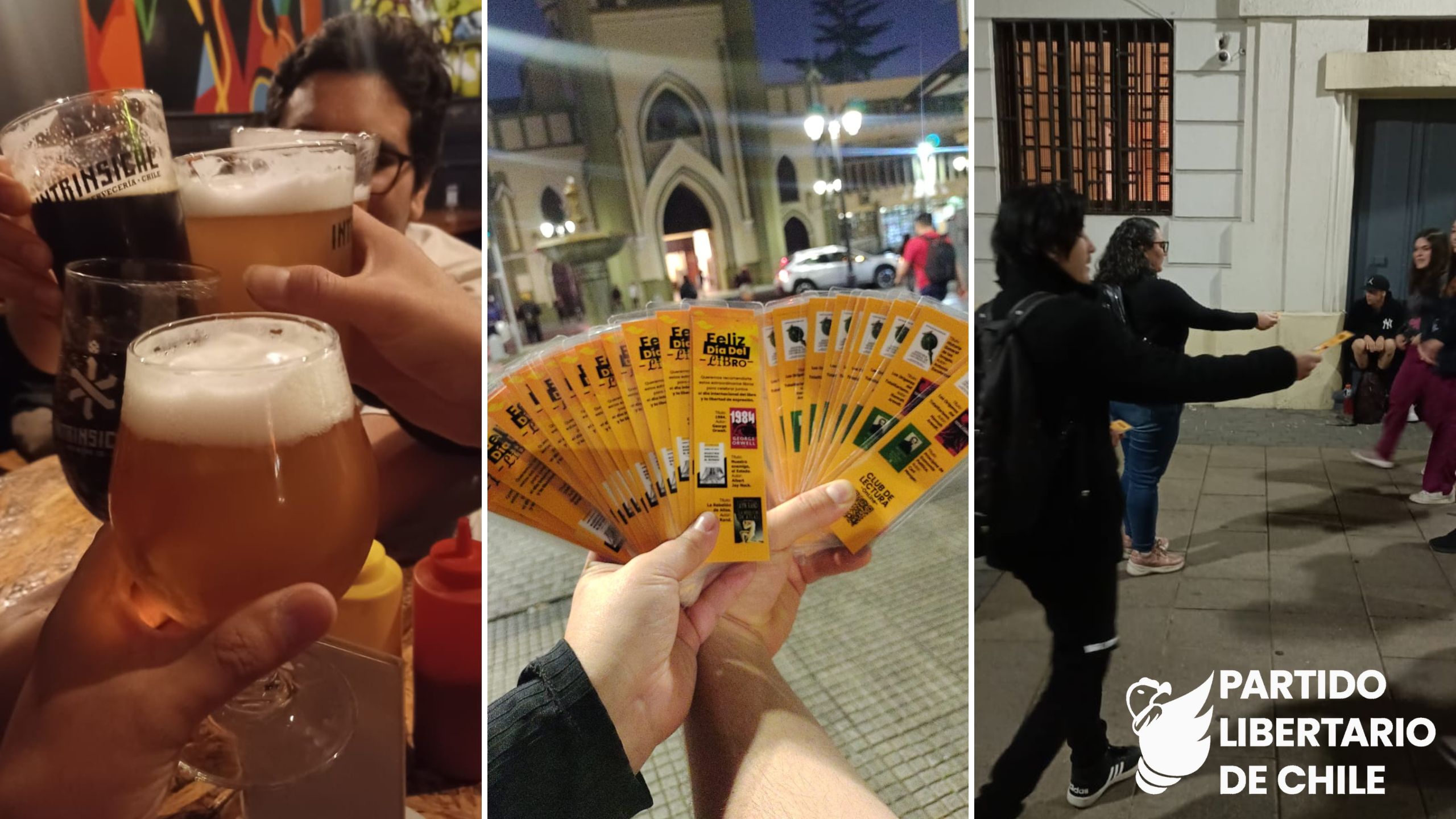 El Partido Libertario promueve la libertad y la cultura: Celebración del Día del Libro en República