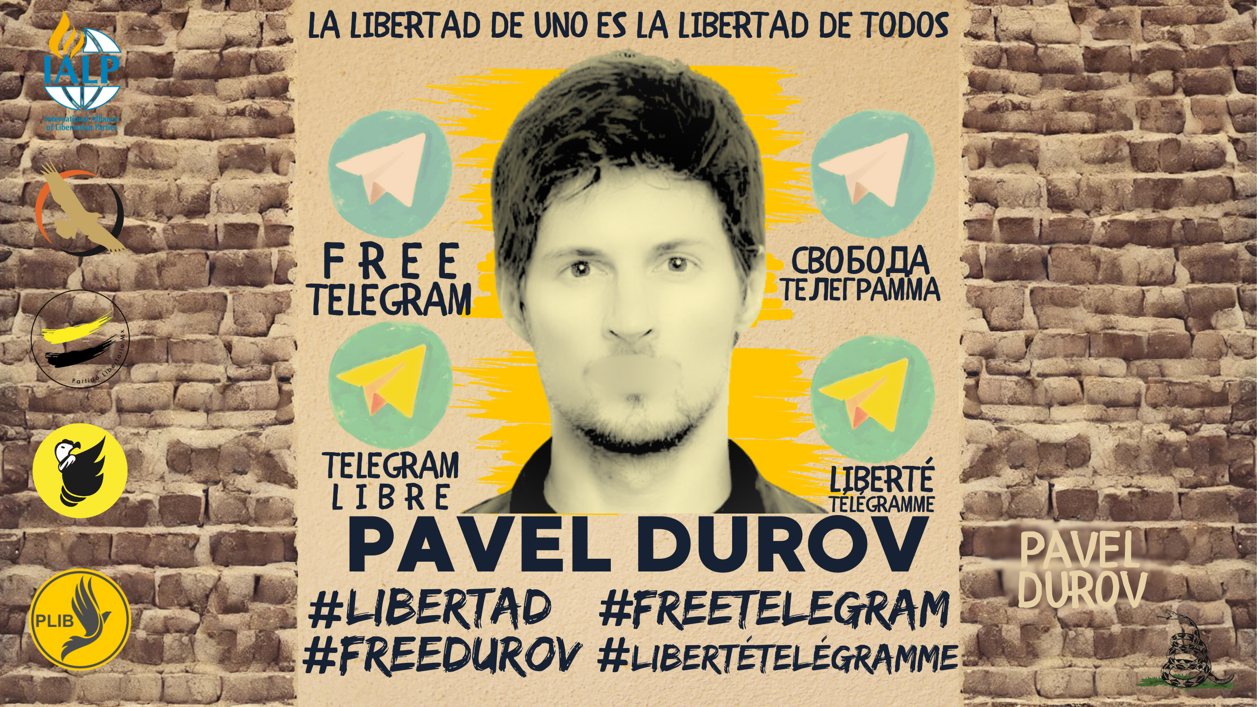 Comunicado del Partido Libertario de Chile sobre la Detención de Pavel Durov